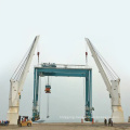 High performance good price u type 40 ton rubber tyre gantry crane